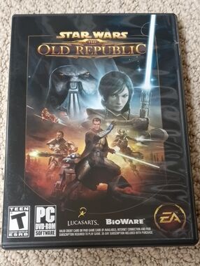 Star Wars: The Old Republic PC Game - Cib Complete Black Cover